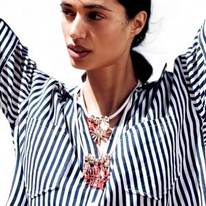 ZARA Pack of 2 Marine Charm Necklaces